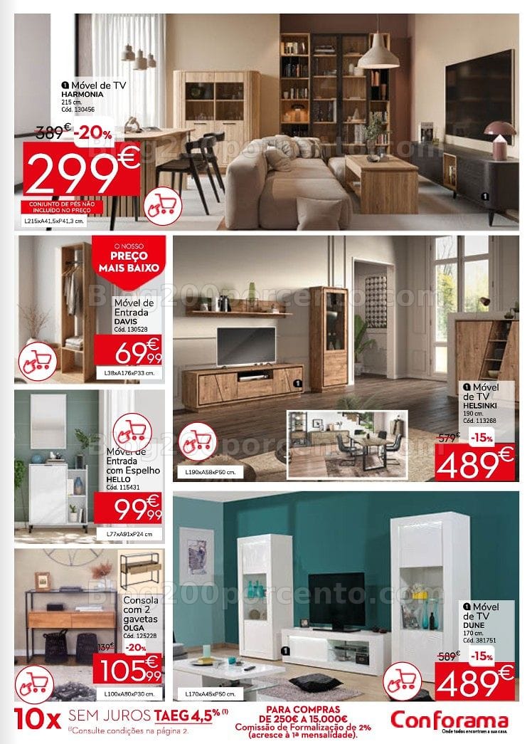 Antevisão Folheto CONFORAMA Promoções até 24 junho